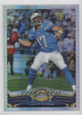 2013 Topps Chrome - [Base] - Prism Refractor #84 - Philip Rivers /260