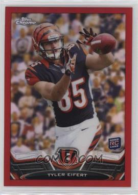 2013 Topps Chrome - [Base] - Red Refractor #30 - Tyler Eifert /25