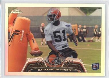 2013 Topps Chrome - [Base] - Refractor #106 - Barkevious Mingo