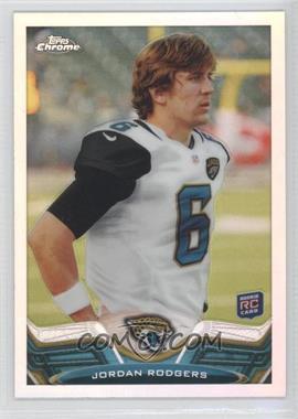 2013 Topps Chrome - [Base] - Refractor #132 - Jordan Rodgers