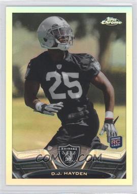 2013 Topps Chrome - [Base] - Refractor #16 - D.J. Hayden