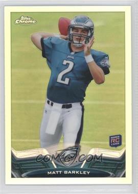 2013 Topps Chrome - [Base] - Refractor #162 - Matt Barkley