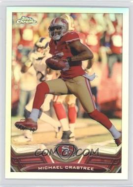 2013 Topps Chrome - [Base] - Refractor #179 - Michael Crabtree