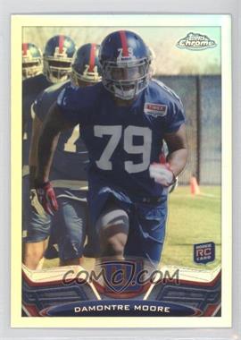 2013 Topps Chrome - [Base] - Refractor #190 - Damontre Moore