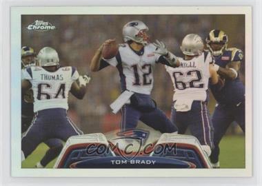 2013 Topps Chrome - [Base] - Refractor #50 - Tom Brady