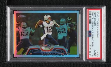 2013 Topps Chrome - [Base] - Refractor #50 - Tom Brady [PSA 9 MINT]