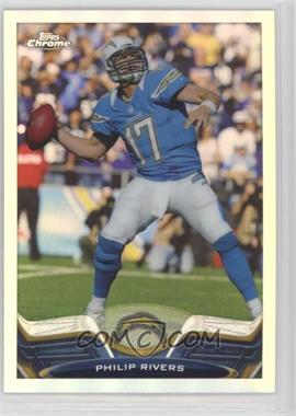 2013 Topps Chrome - [Base] - Refractor #84 - Philip Rivers