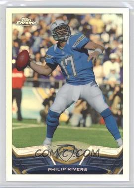 2013 Topps Chrome - [Base] - Refractor #84 - Philip Rivers