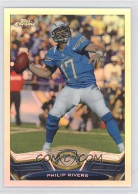 2013 Topps Chrome - [Base] - Refractor #84 - Philip Rivers