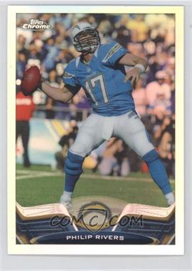 2013 Topps Chrome - [Base] - Refractor #84 - Philip Rivers