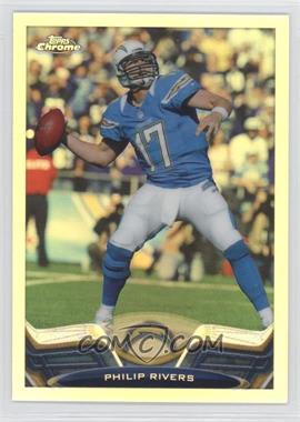 2013 Topps Chrome - [Base] - Refractor #84 - Philip Rivers