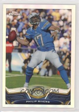 2013 Topps Chrome - [Base] - Refractor #84 - Philip Rivers