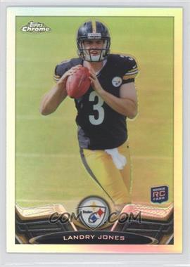 2013 Topps Chrome - [Base] - Refractor #98 - Landry Jones