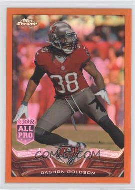 2013 Topps Chrome - [Base] - Retail Orange Refractor #102 - Dashon Goldson