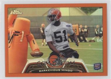 2013 Topps Chrome - [Base] - Retail Orange Refractor #106 - Barkevious Mingo