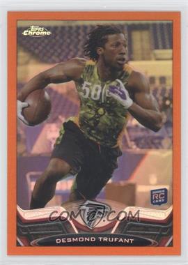 2013 Topps Chrome - [Base] - Retail Orange Refractor #126 - Desmond Trufant