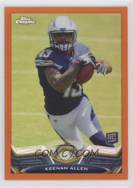 2013 Topps Chrome - [Base] - Retail Orange Refractor #14 - Keenan Allen