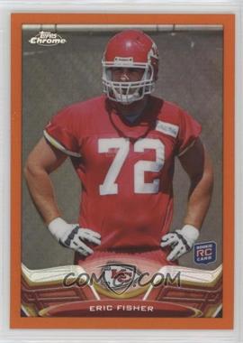 2013 Topps Chrome - [Base] - Retail Orange Refractor #166 - Eric Fisher