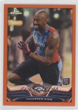 2013 Topps Chrome - [Base] - Retail Orange Refractor #169 - Tavarres King