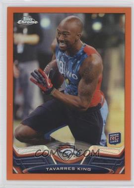 2013 Topps Chrome - [Base] - Retail Orange Refractor #169 - Tavarres King