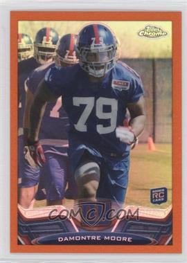 2013 Topps Chrome - [Base] - Retail Orange Refractor #190 - Damontre Moore