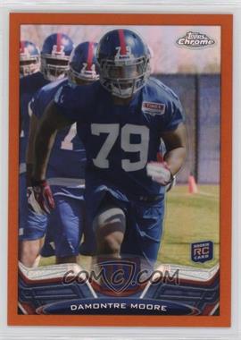 2013 Topps Chrome - [Base] - Retail Orange Refractor #190 - Damontre Moore