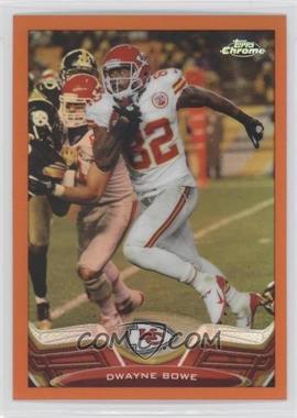 2013 Topps Chrome - [Base] - Retail Orange Refractor #212 - Dwayne Bowe