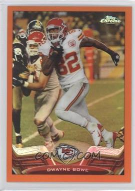 2013 Topps Chrome - [Base] - Retail Orange Refractor #212 - Dwayne Bowe