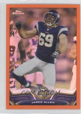 2013 Topps Chrome - [Base] - Retail Orange Refractor #58 - Jared Allen