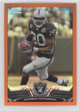 2013 Topps Chrome - [Base] - Retail Orange Refractor #78 - Darren McFadden