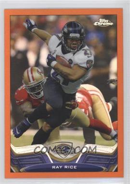 2013 Topps Chrome - [Base] - Retail Orange Refractor #83 - Ray Rice