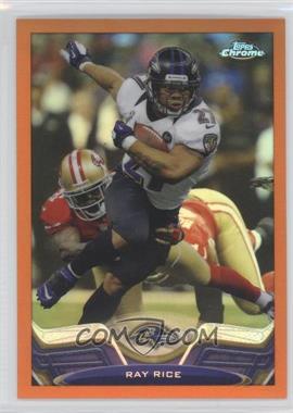 2013 Topps Chrome - [Base] - Retail Orange Refractor #83 - Ray Rice