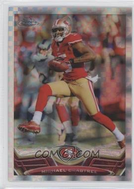 2013 Topps Chrome - [Base] - Retail X-Fractor #179 - Michael Crabtree