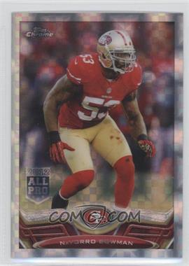 2013 Topps Chrome - [Base] - Retail X-Fractor #187 - NaVorro Bowman