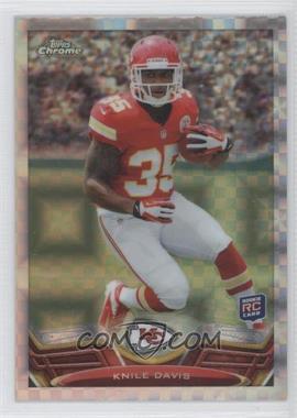 2013 Topps Chrome - [Base] - Retail X-Fractor #80 - Knile Davis