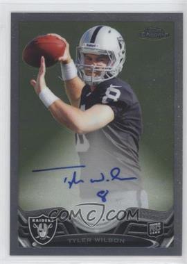 2013 Topps Chrome - [Base] - Rookie Autographs #111 - Tyler Wilson /600