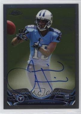 2013 Topps Chrome - [Base] - Rookie Autographs #18 - Justin Hunter /600