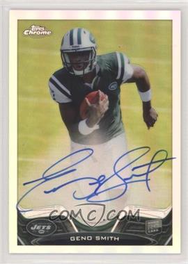 2013 Topps Chrome - [Base] - Rookie Refractor Variation Autographs #21 - Geno Smith