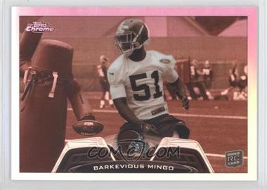 2013 Topps Chrome - [Base] - Sepia Refractor #106 - Barkevious Mingo /99