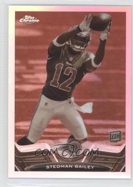 2013 Topps Chrome - [Base] - Sepia Refractor #163 - Stedman Bailey /99