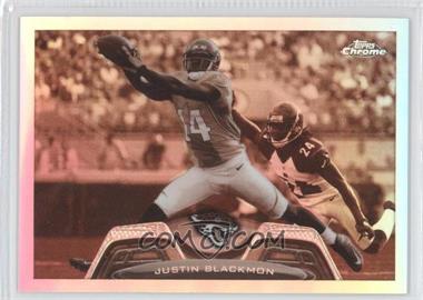 2013 Topps Chrome - [Base] - Sepia Refractor #173 - Justin Blackmon /99