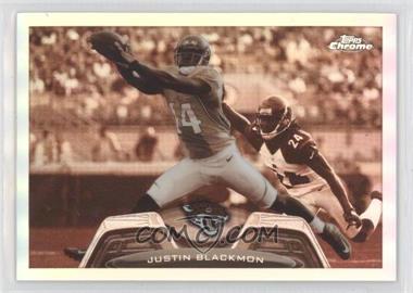 2013 Topps Chrome - [Base] - Sepia Refractor #173 - Justin Blackmon /99