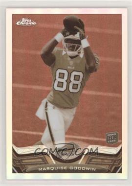2013 Topps Chrome - [Base] - Sepia Refractor #197 - Marquise Goodwin /99