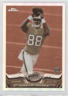 2013 Topps Chrome - [Base] - Sepia Refractor #197 - Marquise Goodwin /99