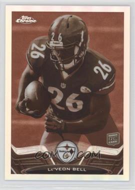 2013 Topps Chrome - [Base] - Sepia Refractor #198 - Le'Veon Bell /99