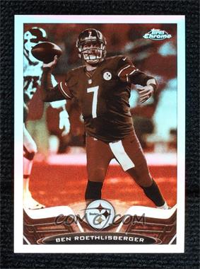 2013 Topps Chrome - [Base] - Sepia Refractor #52 - Ben Roethlisberger /99