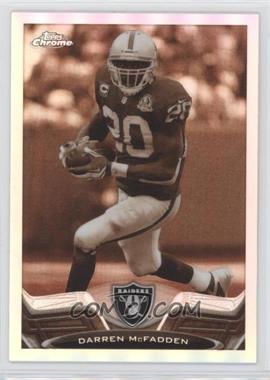 2013 Topps Chrome - [Base] - Sepia Refractor #78 - Darren McFadden /99