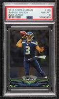 Russell Wilson (Blue Jersey) [PSA 8 NM‑MT]