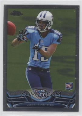 2013 Topps Chrome - [Base] #18.1 - Justin Hunter (Catching Ball)