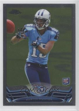 2013 Topps Chrome - [Base] #18.1 - Justin Hunter (Catching Ball)